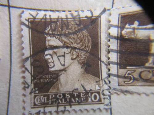 ITALY - KING HUMBERT 1901-1927  1 LIRE AND OTHER OLD STAMPS USED MOUNTED