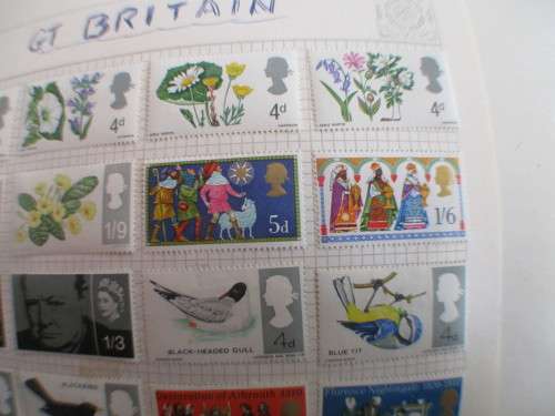 GREAT BRITAIN LOT OF MINT MOUNTED STAMPS