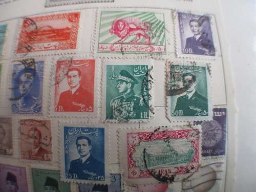 IRAN / IRAQ PERSIA STAMPS USED MOUNTED