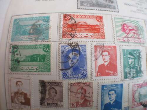 IRAN / IRAQ PERSIA STAMPS USED MOUNTED