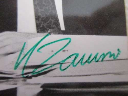 AUTOGRAPHED SIGNED - KRZYSZTOF ZANUSSI -POLISH FILM AND THEATRE DIRECTOR