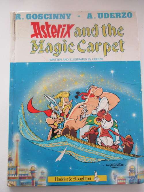 ASTRIX AND THE MAGIC CARPET - PRINTED 1988 - HARD COVER