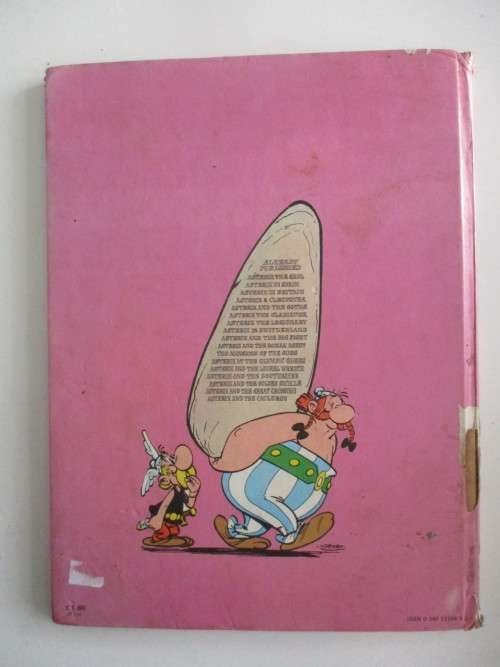 ASTERIX AND THE  CHIEFTAIN`S  SHIELD - HARD COVER -  POSSIBLY FIRST PRINTING  1977