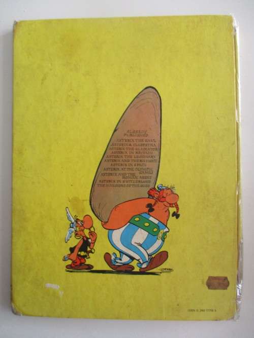 ASTERIX THE MANSIONS OF THE GODS HARD COVER -  1973 POSSIBLY FIRST PUBLISHED