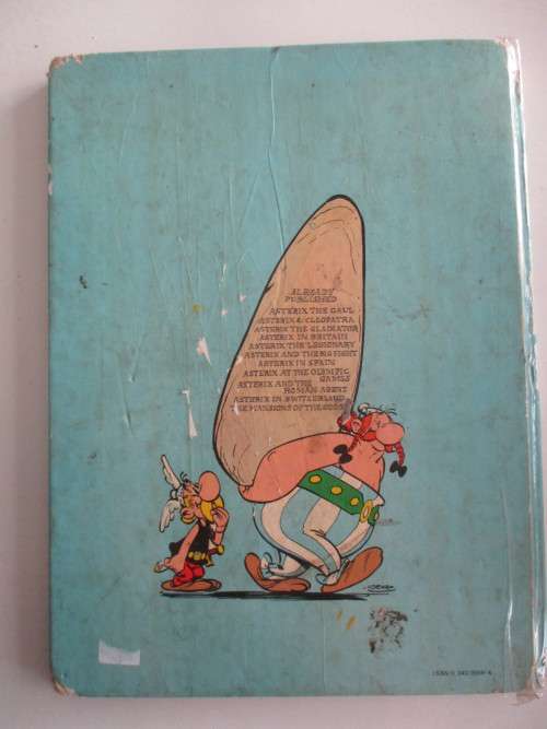 ASTERIX AT THE OLYMPIC GAMES - HARD COVER - PRINTED  1973
