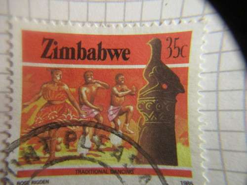 ZIMBABWE - LOT OF 6  MOUNTED STAMPS