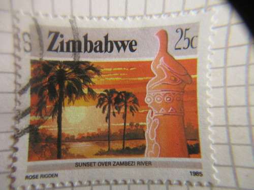 ZIMBABWE - LOT OF 6  MOUNTED STAMPS
