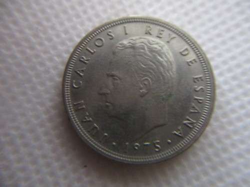 SPAIN 5 PESETAS 1975   LOVELY DETAIL