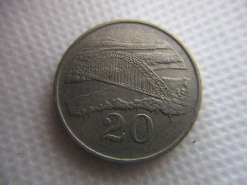 ZIMBABWE - 20c COIN -  1994