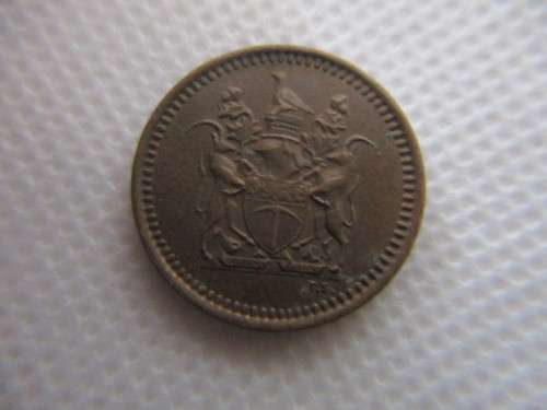 ZIMBABWE - 1/2 c  COIN  -  1975