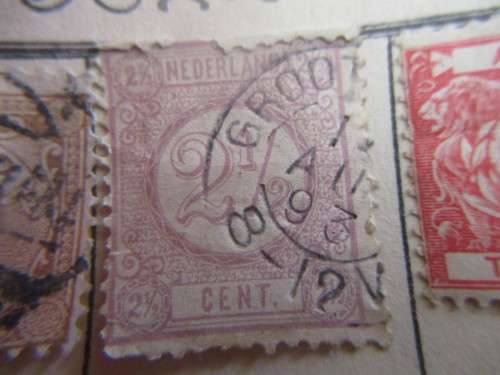 BELGIUM AND NETHERLANDS - 1916 CARMINE POSTAGE DUE AND 2 FREE REVENUE STAMPS