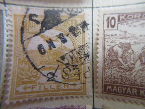HUNGARY MOSTLY AND 3 NETHERLANDS USED MOUNTED STAMPS