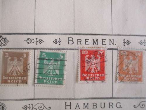 GERMANY -IMPERIAL EAGLE - WEIMAR REPUBLIC