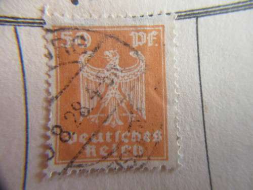 GERMANY -IMPERIAL EAGLE - WEIMAR REPUBLIC