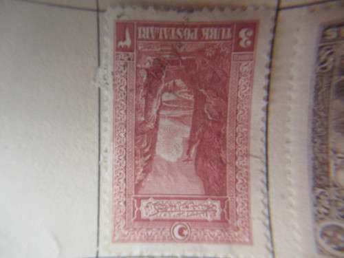 UKRAINE /  TURKEY  LOT OF OLD MOUNTED STAMPS