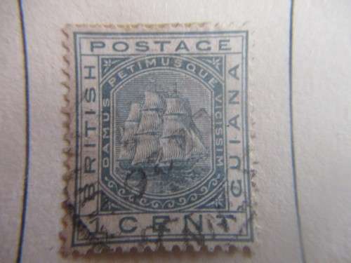 BRITISH GUIANA AND BUENOS AYRES OLD MOUNTED STAMPS