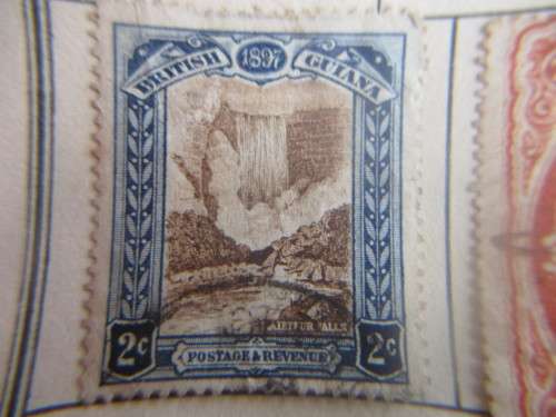 BRITISH GUIANA AND BUENOS AYRES OLD MOUNTED STAMPS