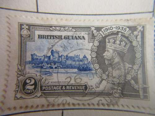 BRITISH GUIANA AND BUENOS AYRES OLD MOUNTED STAMPS
