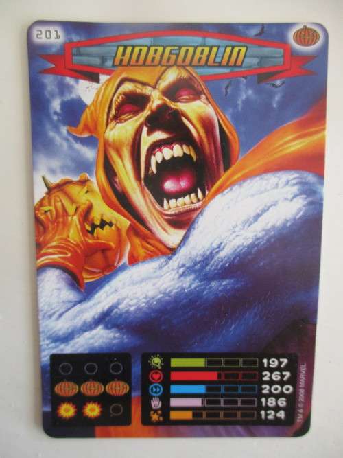 MARVEL SPIDER-MAN - HEORES and VILLIANS - NO. 201  -  HOBGOBLIN