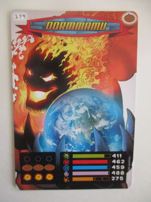 MARVEL TRADING CARDS - SPIDER-MAN / HEROES and VILLIANS  - NO. 179 DORMMAMU