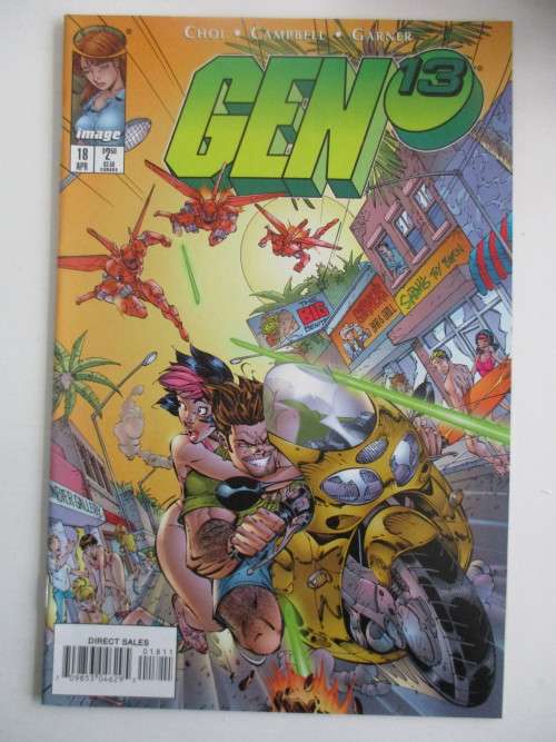 IMAGE COMICS GEN 13  NO 18 - 1997 FIRST PRINTING MINT CONDITION COMIC