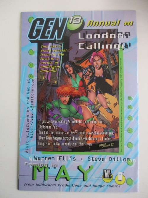 IMAGE COMICS GEN 13  NO 18 - 1997 FIRST PRINTING MINT CONDITION COMIC