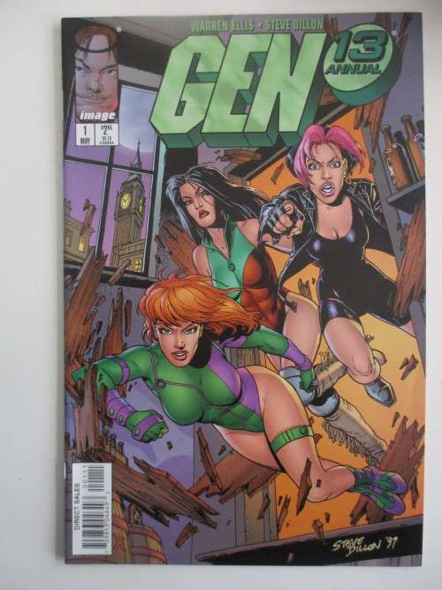 IMAGE COMICS - GEN 13 NO 1 FIRST PRINTING 1997 MINT CONDITION COMIC