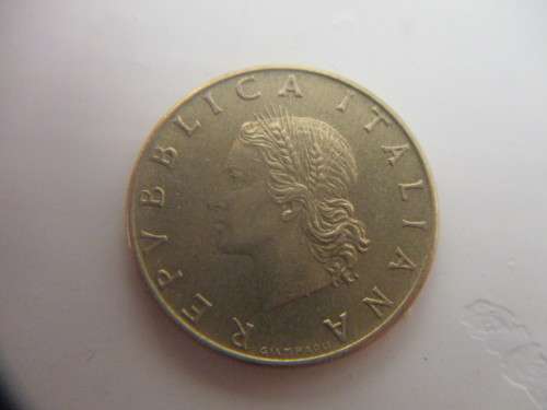 ITALY 20 LIRE 1970 COIN GREAT DETAIL