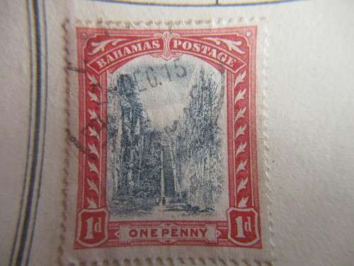 BAHAMAS AND BARBADOS USED MOUNTED STAMPS