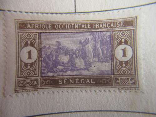 SENEGAL UNUSED MOUNTED STAMP