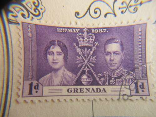 GRENADA - USED MOUNTED STAMP