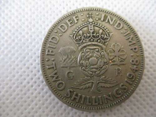 GREAT BRITAIN -  2 SHILLINGS - 1948