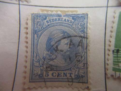 NETHERLANDS - LOT OF USED MOUNTED  DUTCH STAMPS