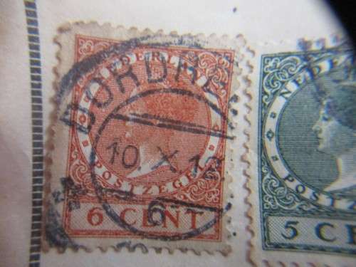 NETHERLANDS - SMALL LOT OF USED MOUNTED STAMPS