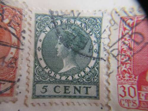 NETHERLANDS - SMALL LOT OF USED MOUNTED STAMPS