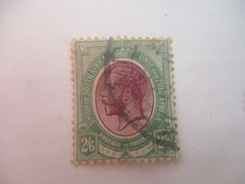 SOUTH AFRICA LOT OF  USED STAMPS AND 6D CHANGED DATE AND OVER PRINT STAMP