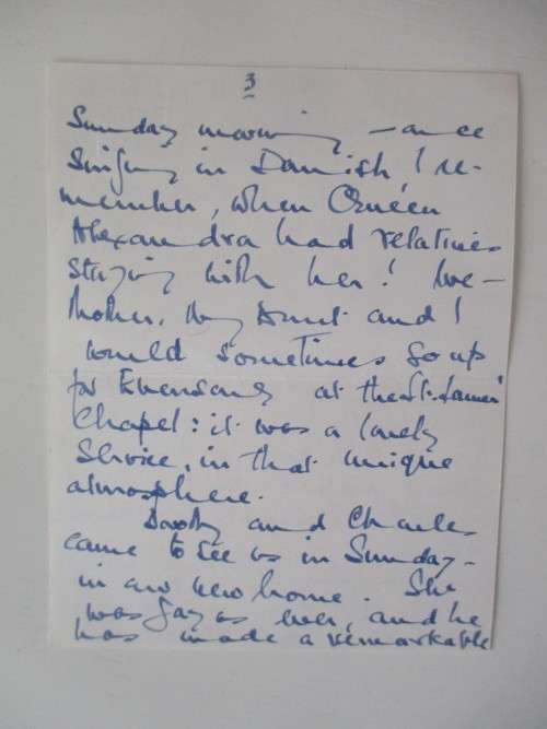 HANDWRITTEN LETTER FROM PIONEERING ACTRESS DAME ANNA NEAGLE RARE ITEM!!!