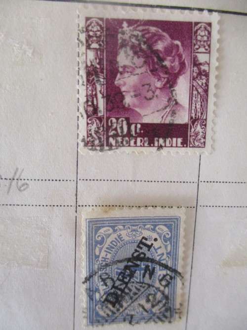 NETHERLANDS DUTCHEAST INDIES - REVENUE STAMPS MOUNTED