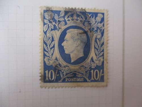GREAT BRITAIN - KING GEOGE VI 1939 USED MOUNTED STAMPS