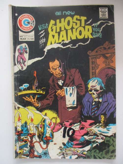 CHARLTON COMICS - GHOST MANOR VOL 5 NO. 22 FEBRUARY 1975