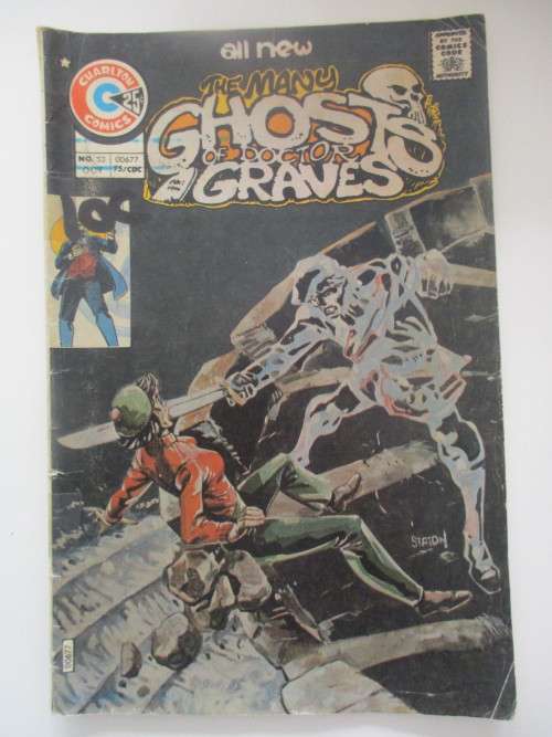 CHARLTON COMICS - THE MANY GHOSTS OF DOCTOR GRAVES  VOL. 7 NO. 53 1975