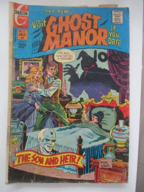 CHARLTON COMICS - GHOST MANOR -  VOL. 3  NO. 13 JULY 1973
