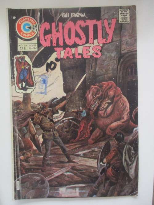 CHARLTON COMICS - GHOSTLY TALES -  VOL. 10 NO. 114 1975