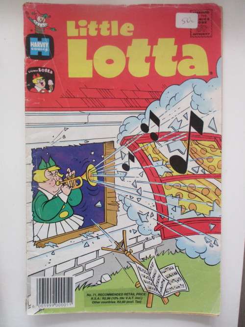 HARVEY COMICS - LITTLE LOTTA -  1993 - A SOUTH AFRICAN COMIC