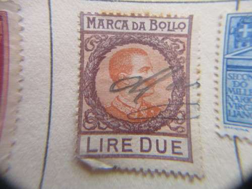 ITALY - USED MOUNTED STAMPS