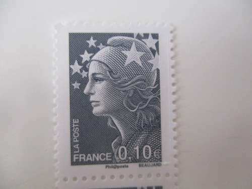 FRANCE - MARIANNE DE BEAUJARD 2008 4 MINT STAMPS BLOCK