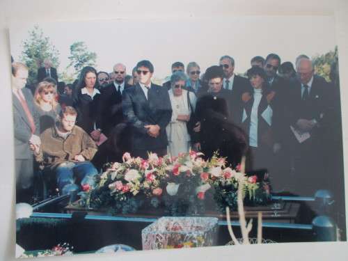 ELIZE BOTHA - PLUS 2  PRESS PHOTOGRAPHS OF FUNERAL