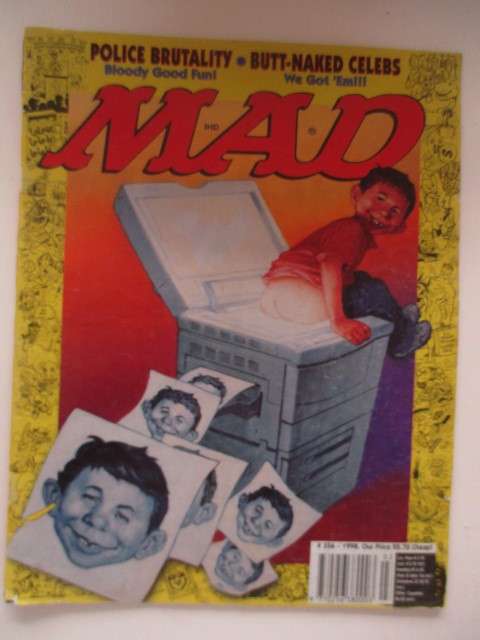 MAD MAGAZINE -  NO. 356 - 1998  POLICE BRUTALITY