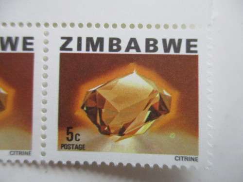 ZIMBABWE - 3 MINT 1980 5c STAMPS