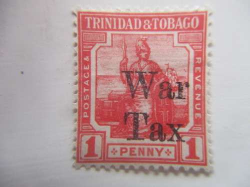 TRINIDAD AND TOBAGO AND CEYLON  UNUSED PREVIOUSLY MOUNTED STAMPS